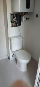 Photo de galerie - Installation WC 
