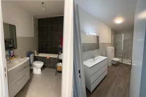 Photo de galerie - Avant / Après salle de bain