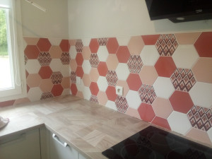 Photo de galerie - Création d'une crédence 