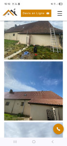 Photo de galerie - Traitement de toiture