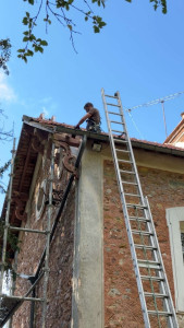 Photo de galerie - Remplacement de rive sur une rénovation de toiture 