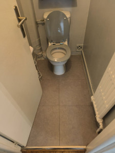 Photo de galerie - Avant pose d'un lino. 