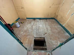 Photo de galerie - Pose de parquet - Revêtement de sol