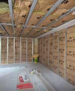 Photo de galerie - Isolation avant placo