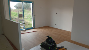 Photo de galerie - Pose de parquet - Revêtement de sol