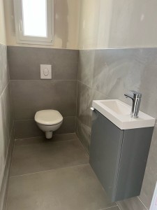 Photo de galerie - WC SUSPENDU + lave main