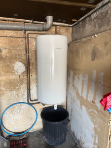 Photo de galerie - Remplacement du ballon suite à un défaut d’isolement électrique. 