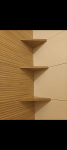 Photo de galerie - Étagères faites sur mesures 