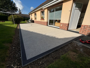 Photo de galerie - Moquette résine EPDM 