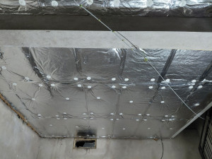 Photo de galerie - Isolation plafond et murs 

