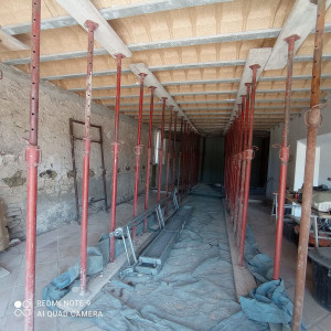 Photo de galerie - Etayage d'un plancher 