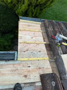 Photo de galerie - Remplacement de dessous de toit