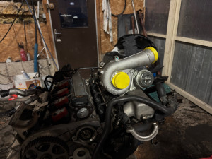 Photo de galerie - Dépose moteur , changement de turbo 