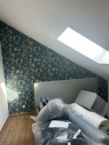 Photo de galerie - Pose de tête de lit 