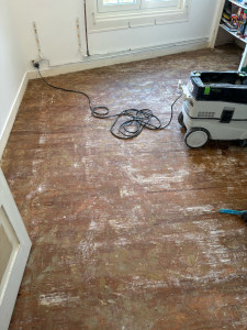 Photo de galerie - Pose de parquet - Revêtement de sol