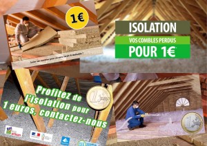Photo réalisation - Isolant / Matériel d'isolation - Ferhan (fk pro services) - Cagny : Isolation int/ ext à 1 euros.