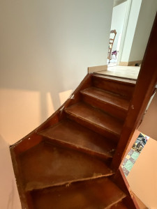 Photo de galerie - Rénovation escalier (Avant)