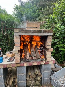 Photo de galerie - Création d’un barbecue 