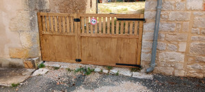 Photo de galerie - Fabrication barrière  