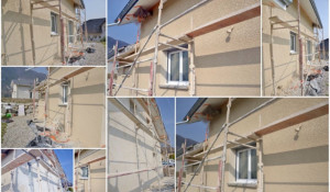Photo de galerie - Intervention complète pour remettre en état et protéger durablement la façade.
