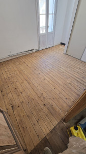 Photo de galerie - Pose de parquet - Revêtement de sol