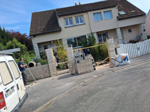 Photo de galerie - Traveau maçonnerie 