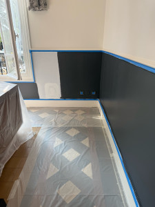 Photo de galerie - Enduit et peinture 