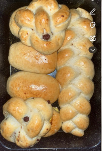 Photo de galerie - Brioche nature/chocolat