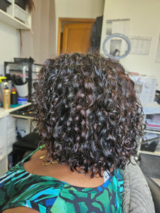 Photo de galerie - Pose de tissage 
