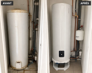 Photo de galerie - Remplacement chauffe eau
