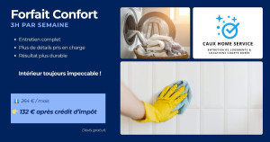 Photo de galerie - Forfait ménage 