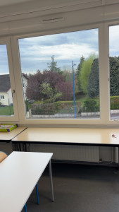 Photo de galerie - Nettoyage des vitre d’une école 