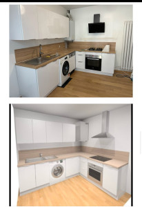 Photo de galerie - Je fais ce genre de chose tout le temps (cuisine - Placard armoire)