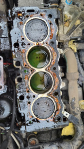 Photo de galerie - Remplacement du joint de culasse complètement hs pour cette 206 essence ! 