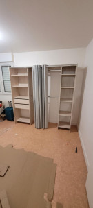 Photo de galerie - Montage  dressing ikea 