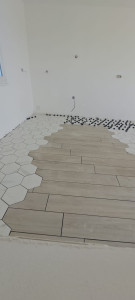 Photo de galerie - Pose de carrelage 