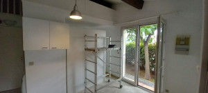 Photo de galerie - Mise en peinture du studio  