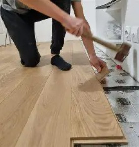 Photo de galerie - Pose de parquet - Revêtement de sol