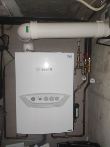 Photo de galerie - Remplacement de chaudière.