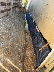 Photo de galerie - Drainage sur pignon 