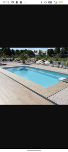 Photo de galerie - Pose de liner sur mesure 