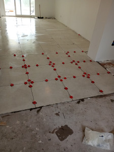 Photo de galerie - Pose de carrelage