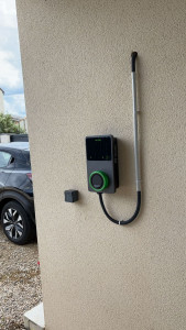 Photo de galerie - Installation bornes de recharge pour véhicules électriques 