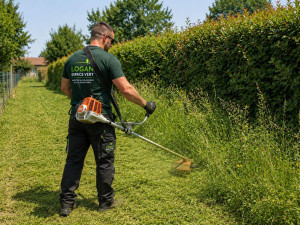 Photo de galerie - Debroussaillage herbe haute