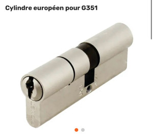 Photo de galerie - Cylindre européen 