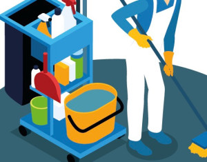 Photo de galerie - Nettoyage sol poussière 