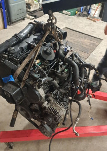 Photo de galerie - Dépose d'un moteur 