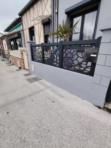 Photo de galerie - Clôture aluminium 