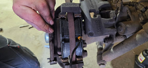 Photo de galerie - Changement plaquette IVECO DAILY