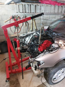 Photo de galerie - Démontage et réfection complète d'un moteur de BMW V8 (735i)